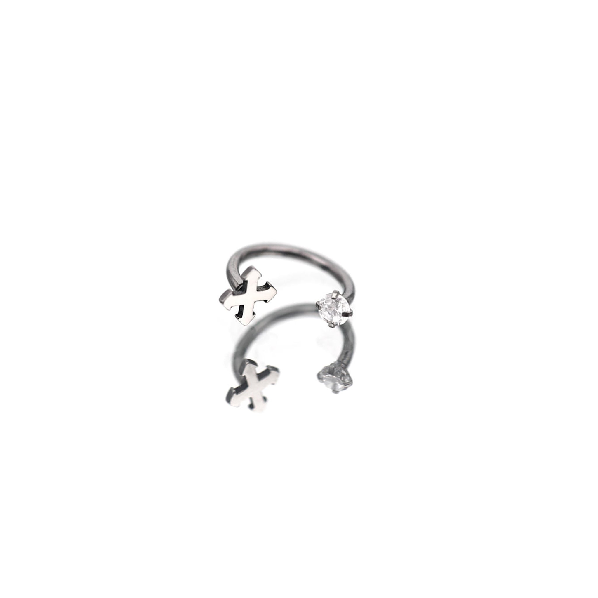 ゴシッククロス内ネジステンレススチールホースシューリング