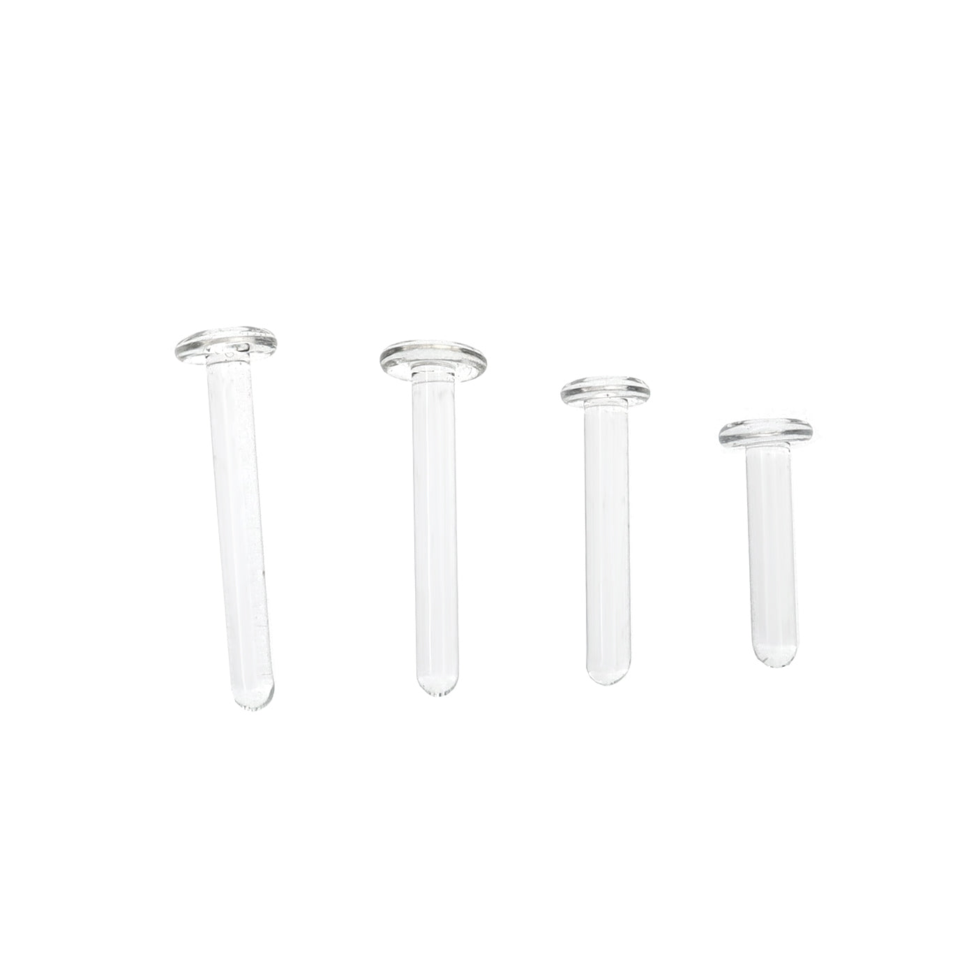 6PCS 16G Glass needle invisible rod puncture nail Set