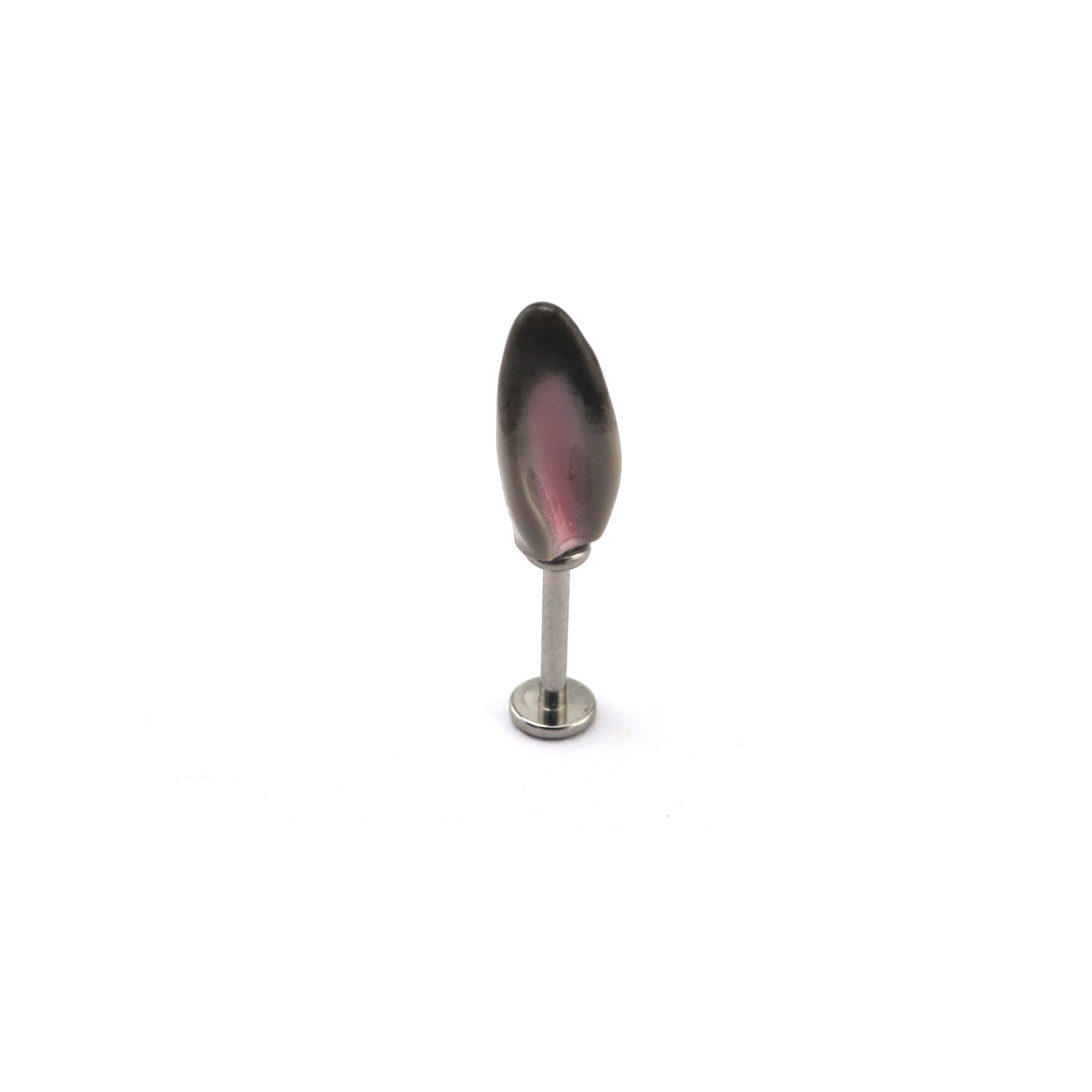 Titanium Alloy Resin Rabbit Ear Stud