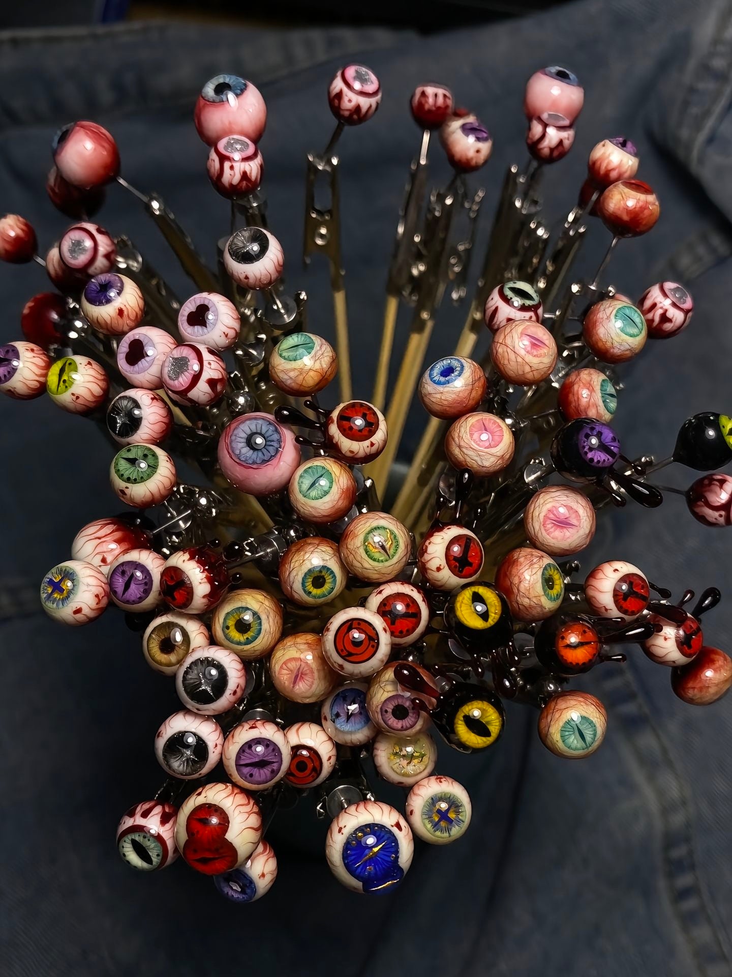 Cthulhu Eye Titanium Ear Studs - Mystery Box Collection