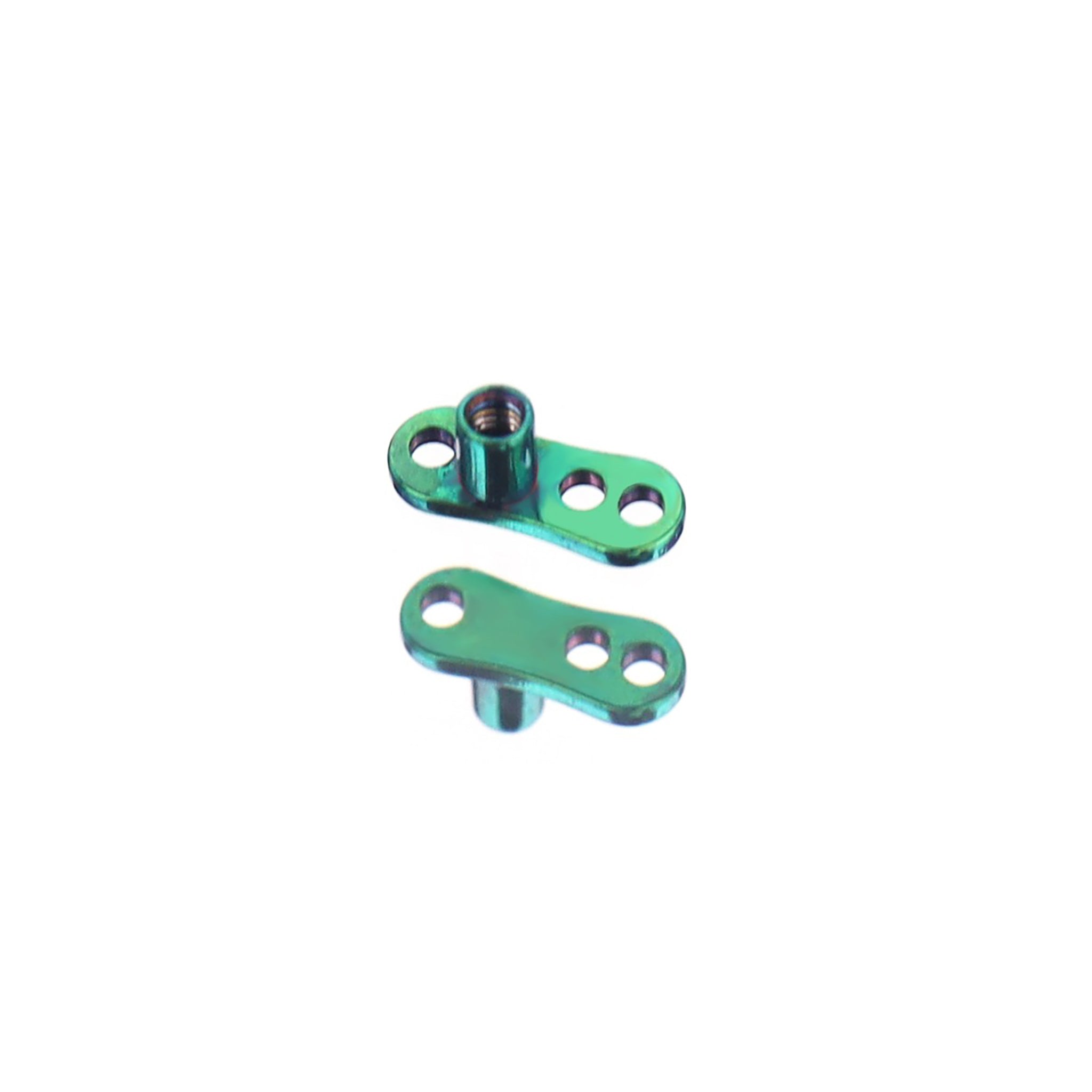 Titanium Bar Style Dermal Anchor Base