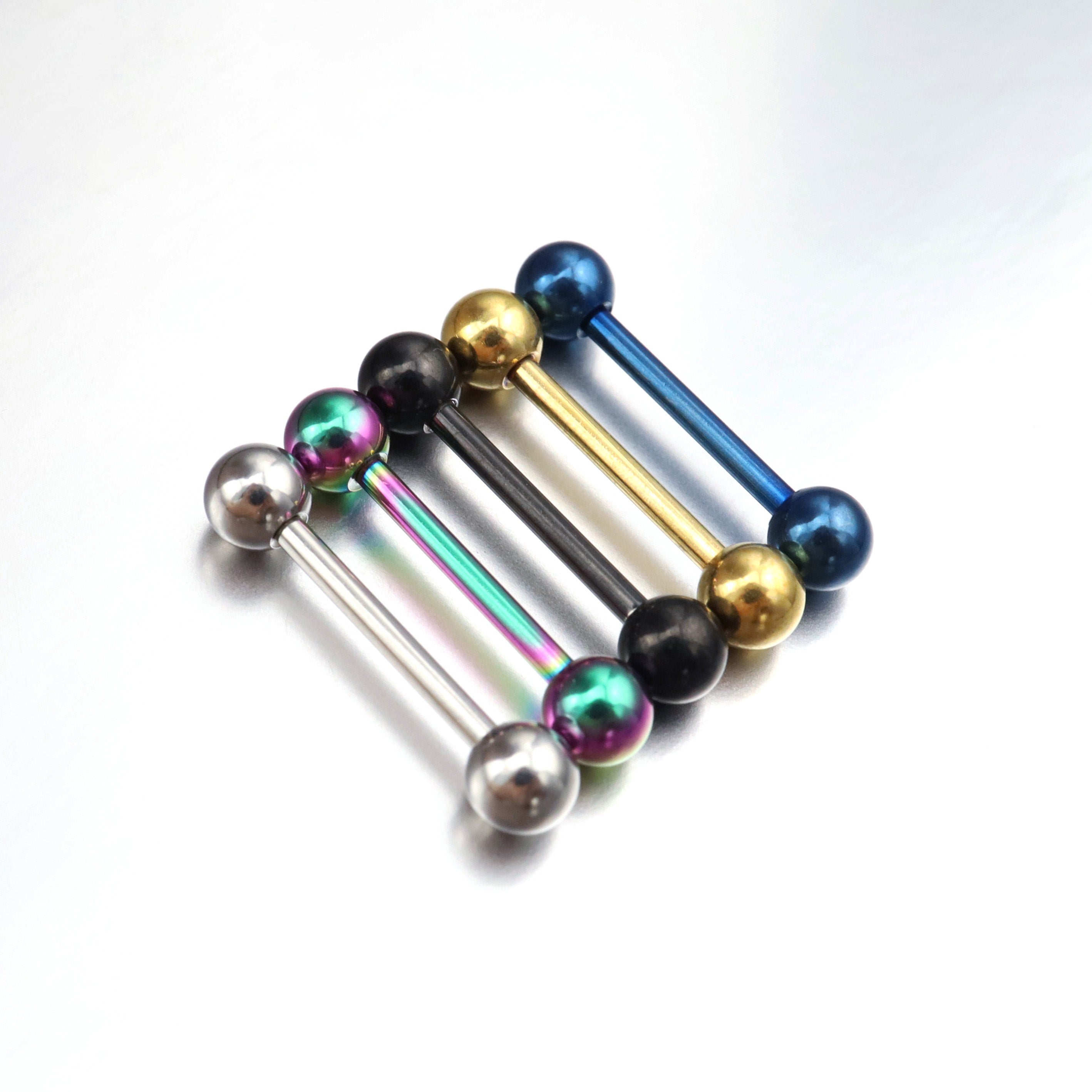 5/10PCS Classic Stainless Steel barbell Studs Set