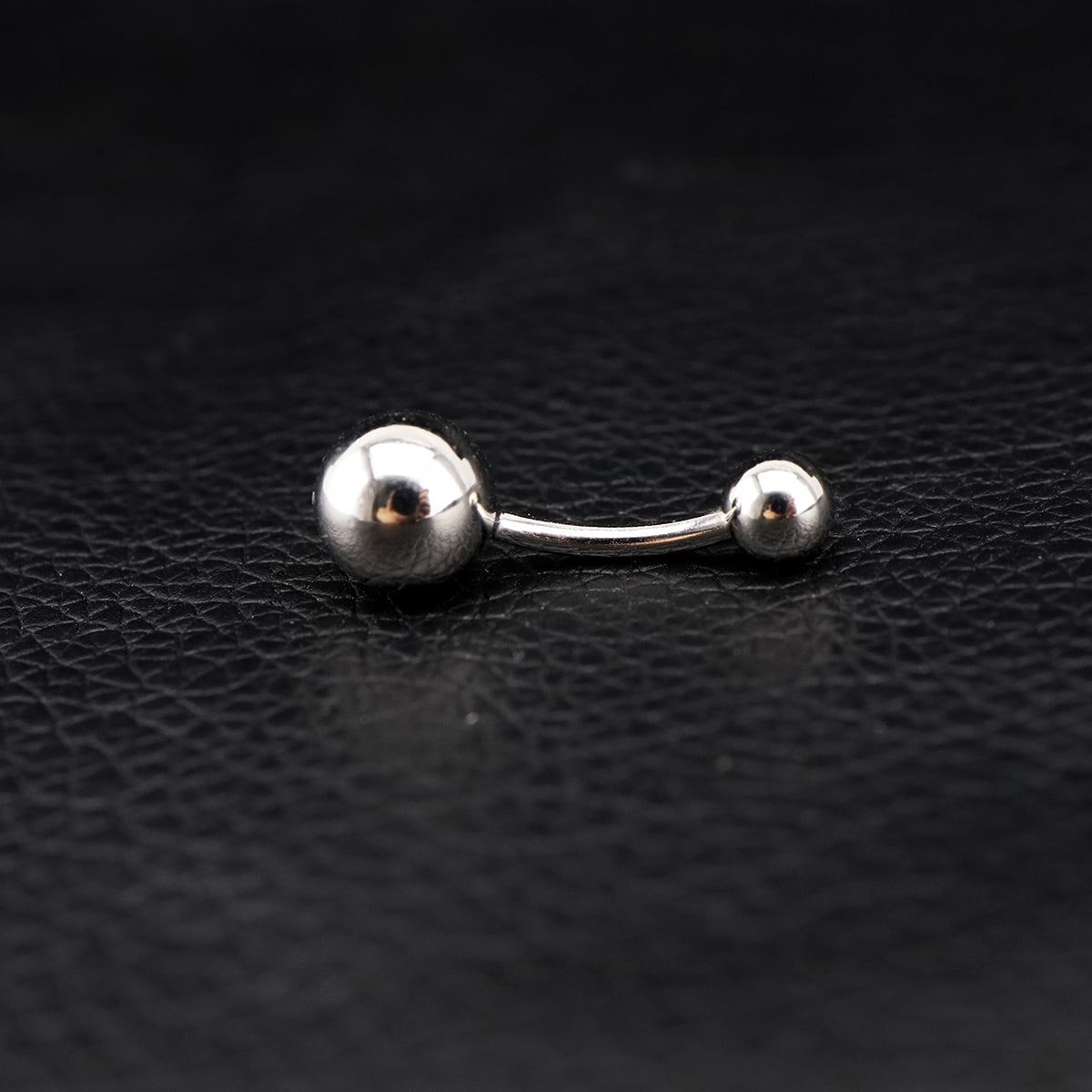 Sterling Silver Basic Curved Navel Ring  ph3 未完成