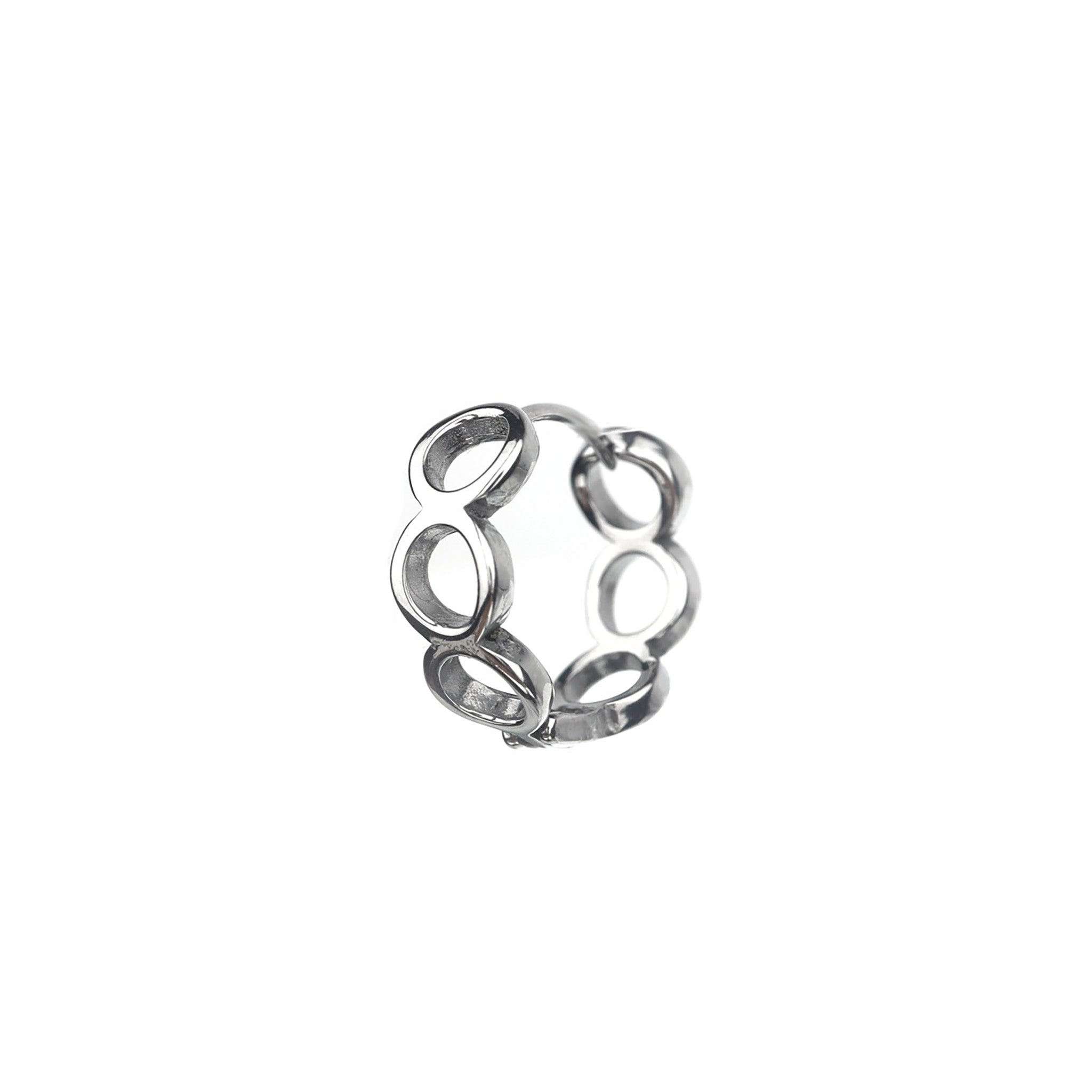 Punk Hoop Stainless Steel Earrings