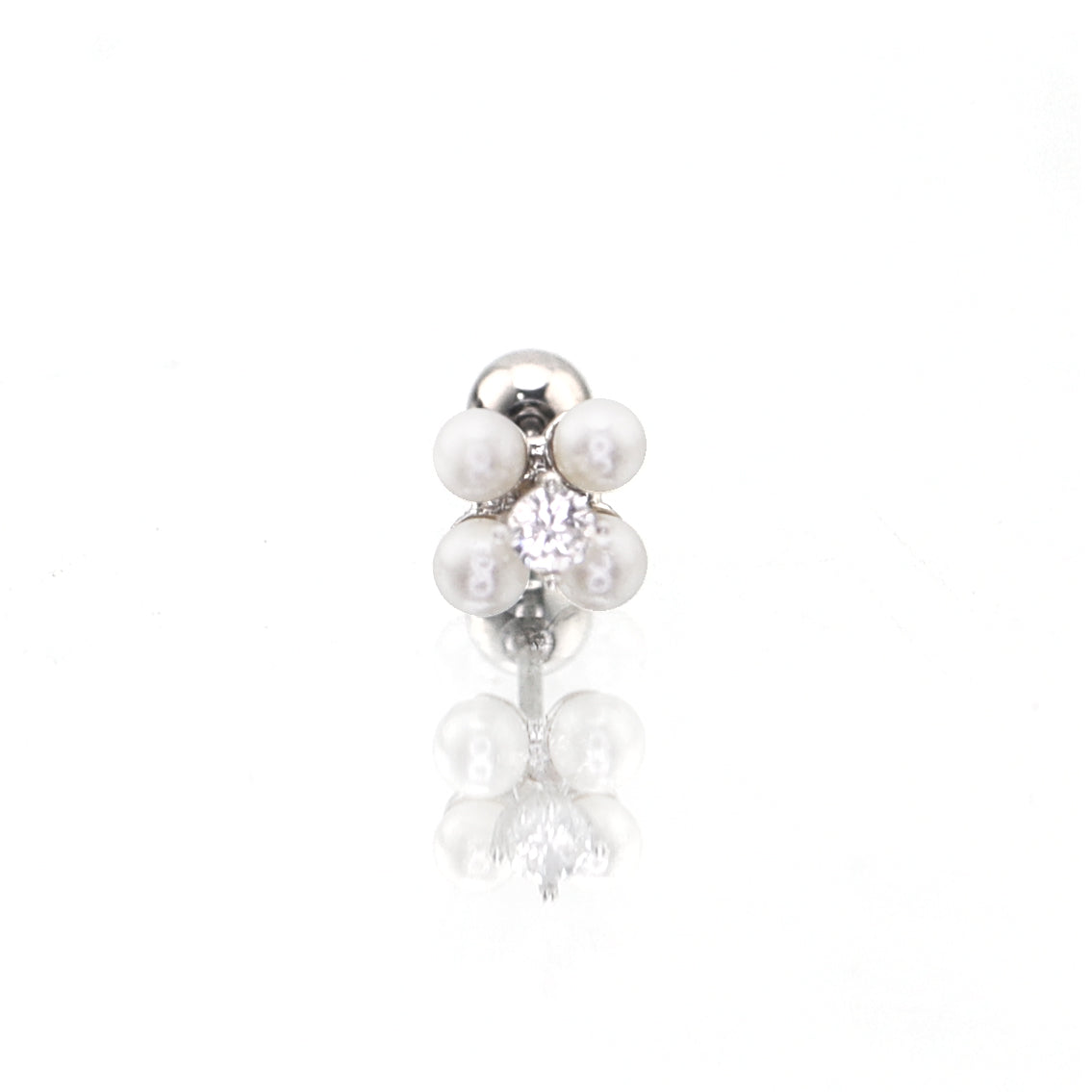 Pearl & Clover stainless steel Ear Studs ph1
