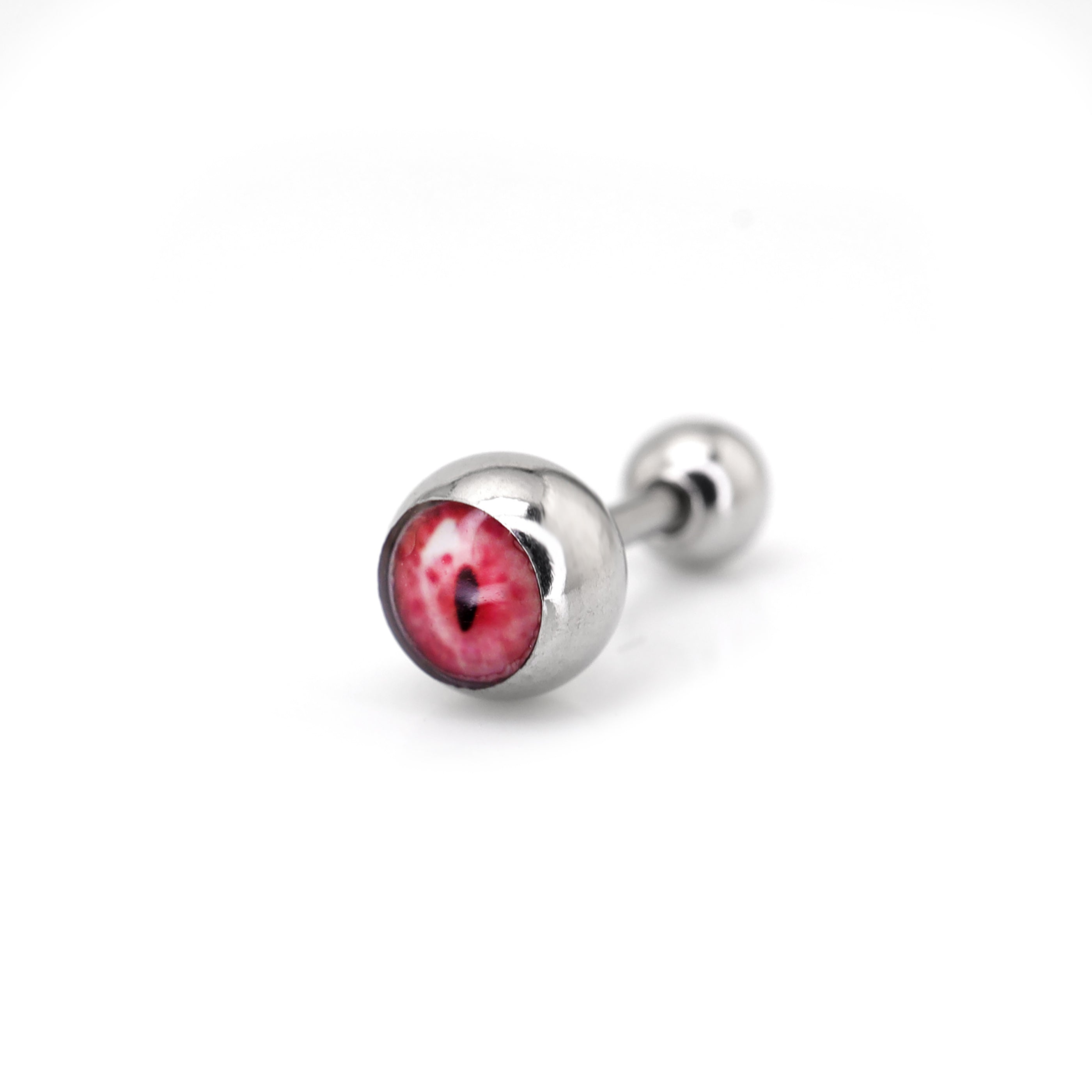 Demon Eye Ball stainless steel Ear Stud ph1