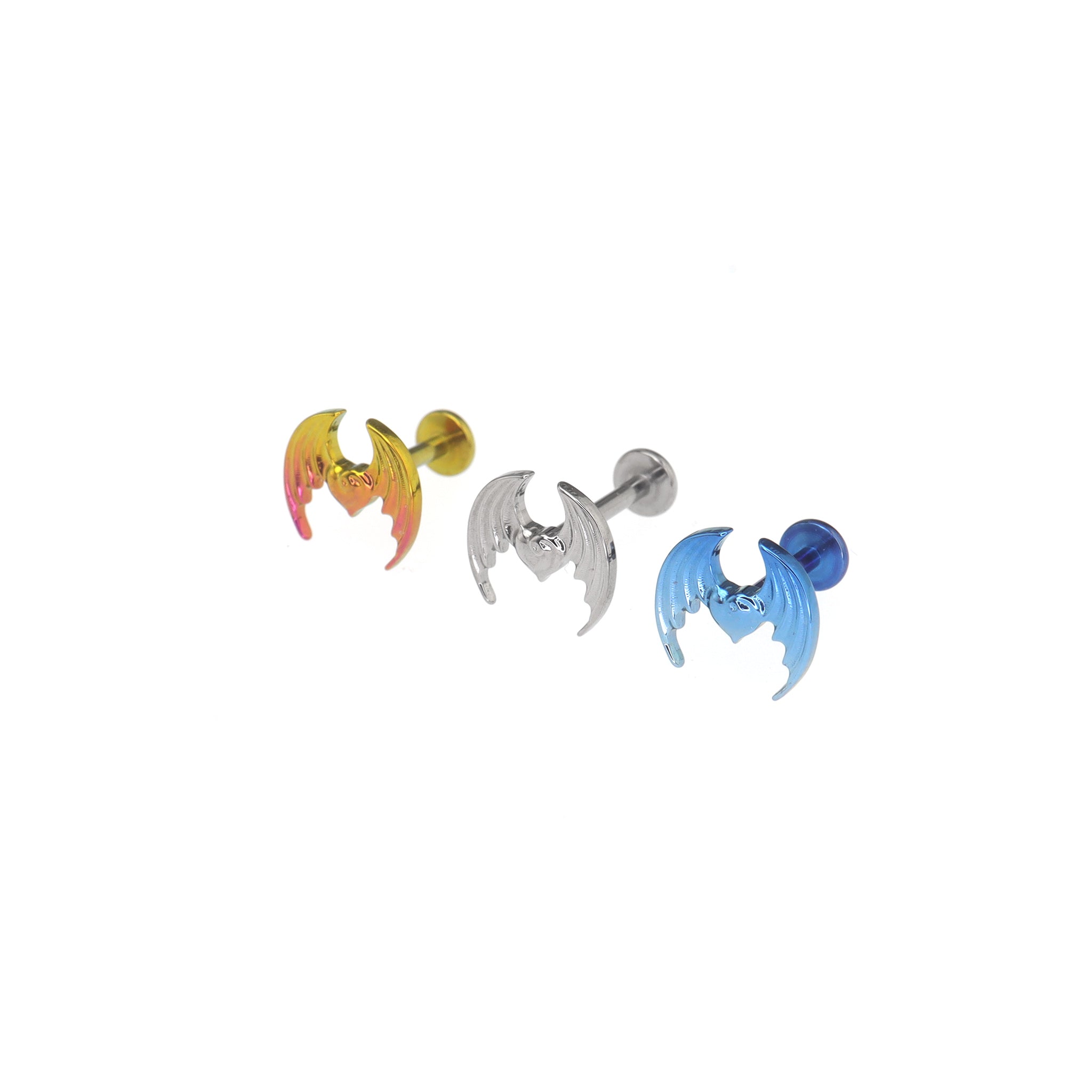 Engraved Chrome Hearts Style Cross Titanium Ear Studs