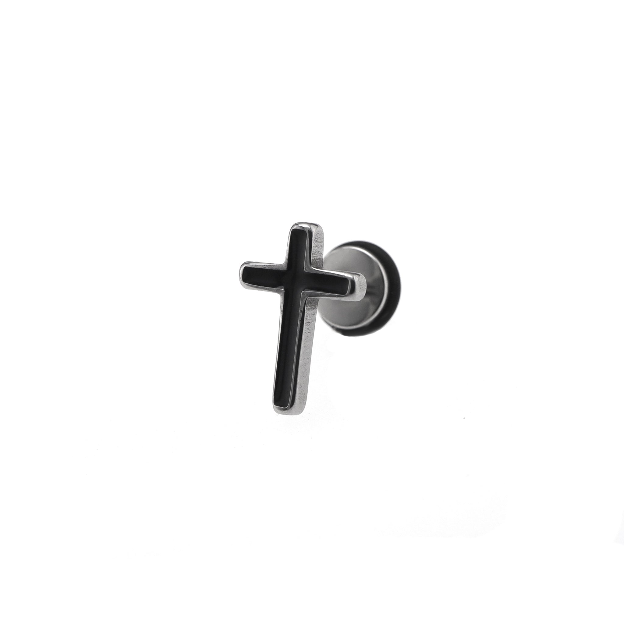 Alien Spike Externally Threaded Stainless Steel Ear Studs