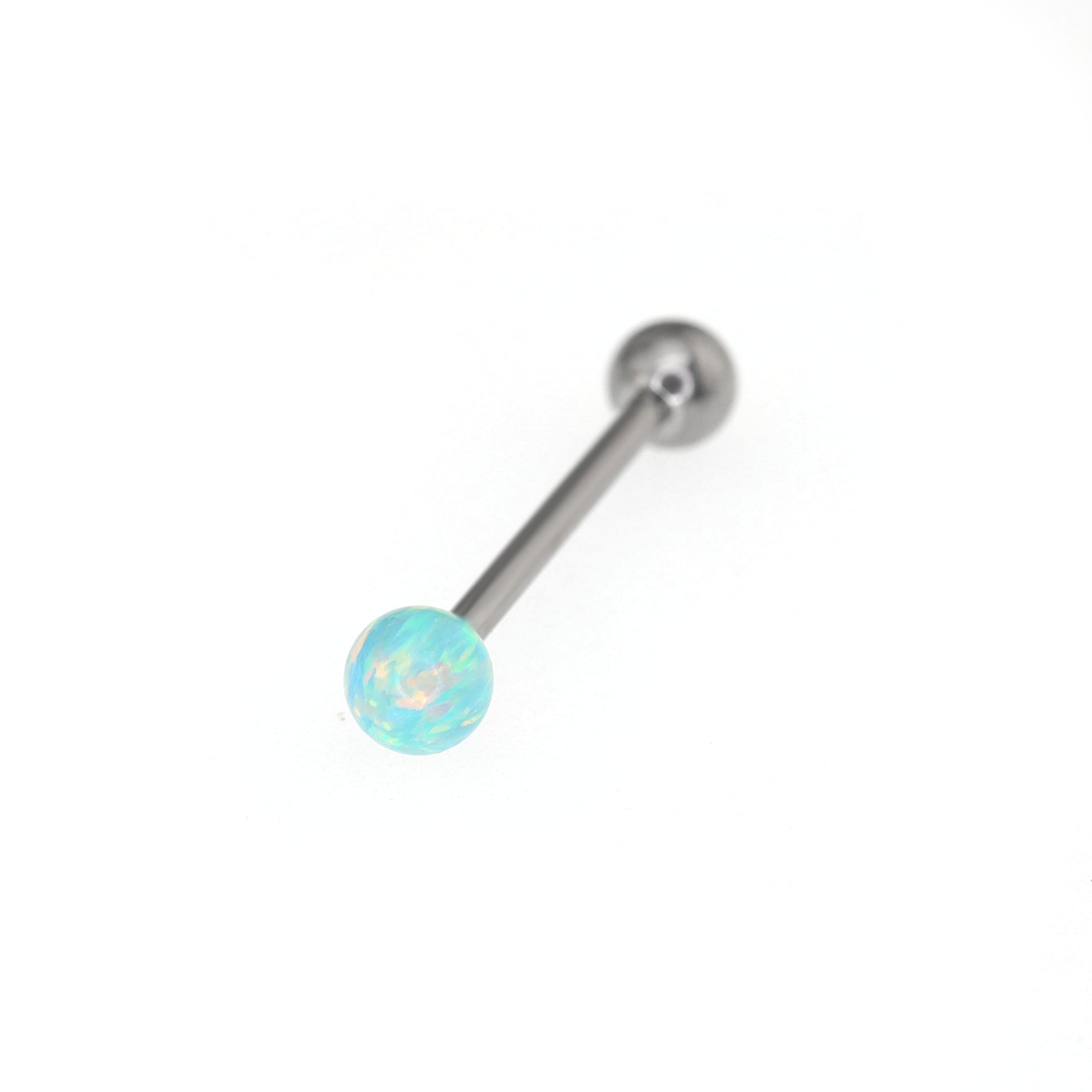 Basic Opal stainless steel Barbell Stud