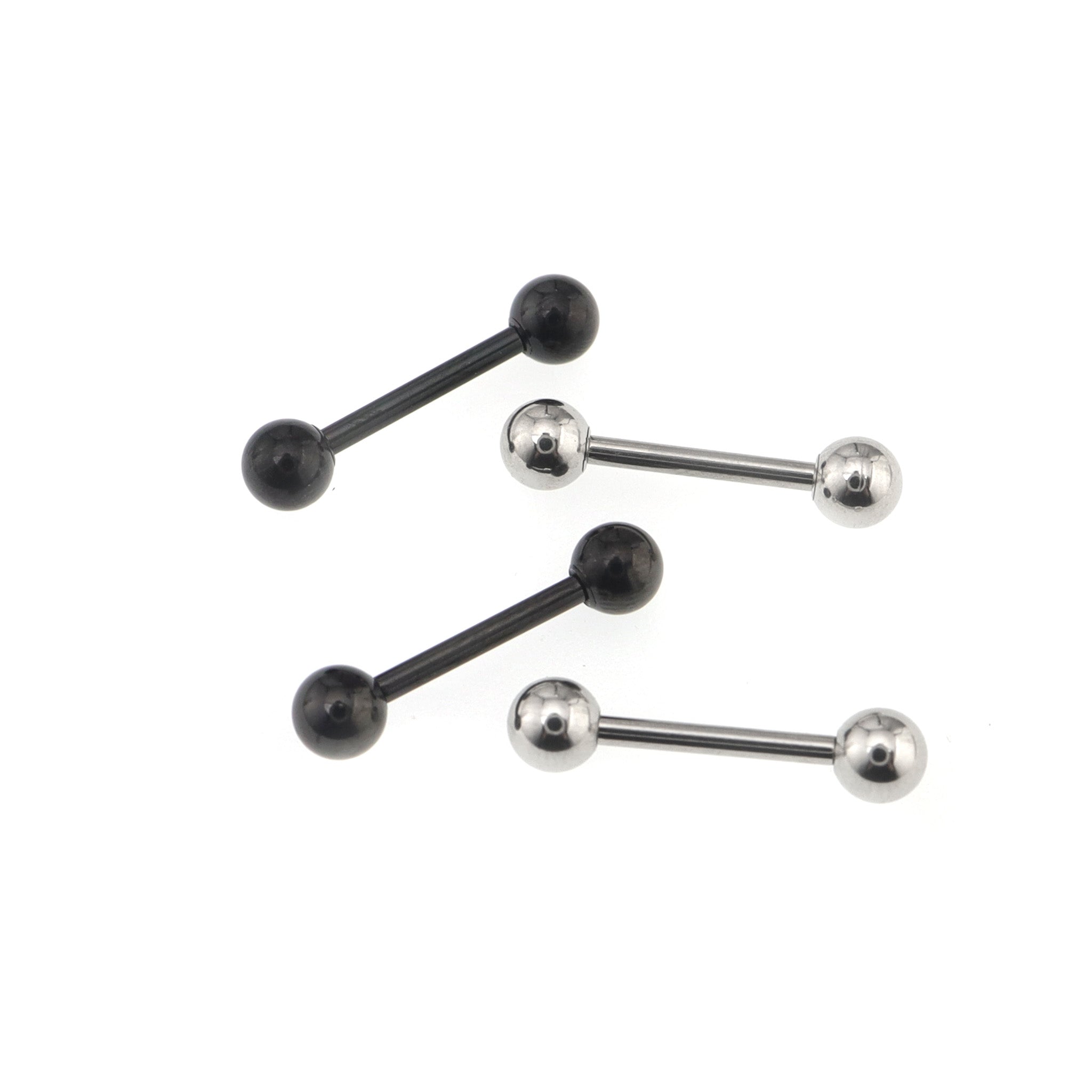 4PCS Stainless steel Basic barbell pins Set