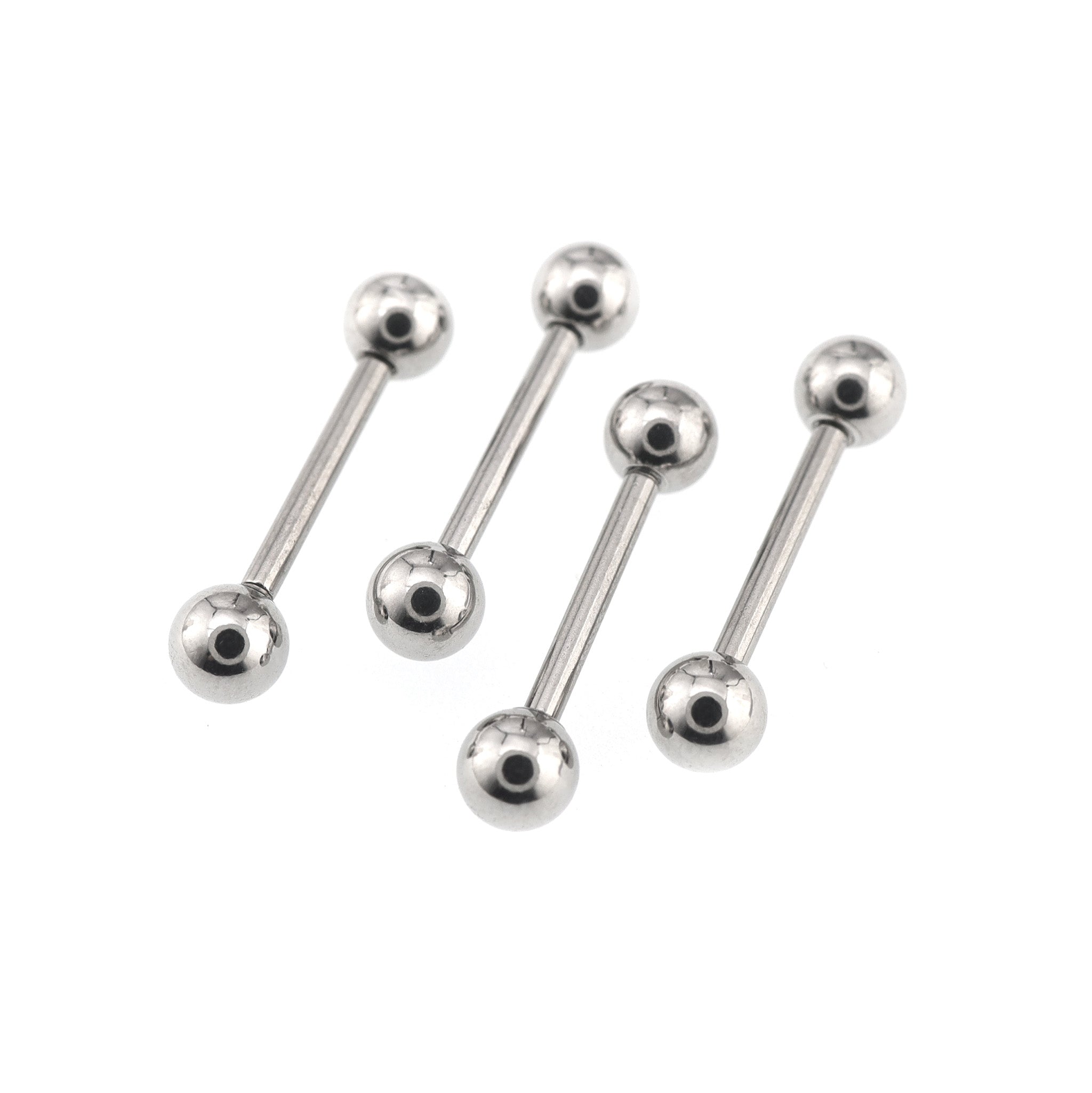 4PCS Stainless steel Basic barbell pins Set