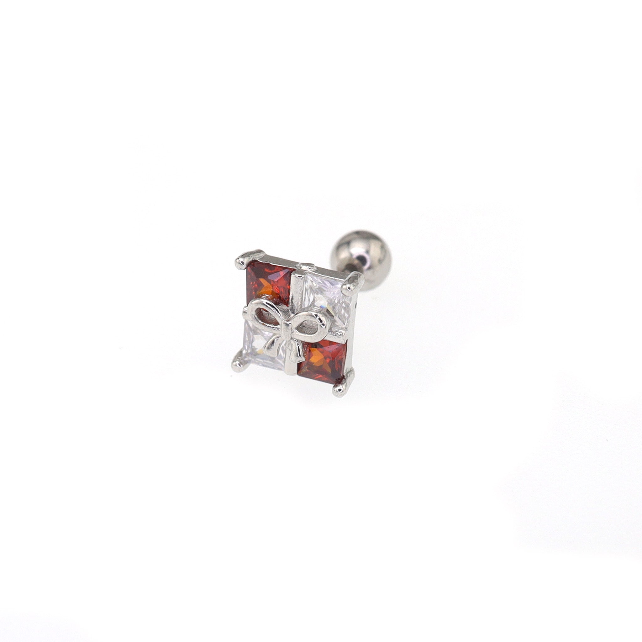 CZ Gift Box stainless steel Ear Studs ph1