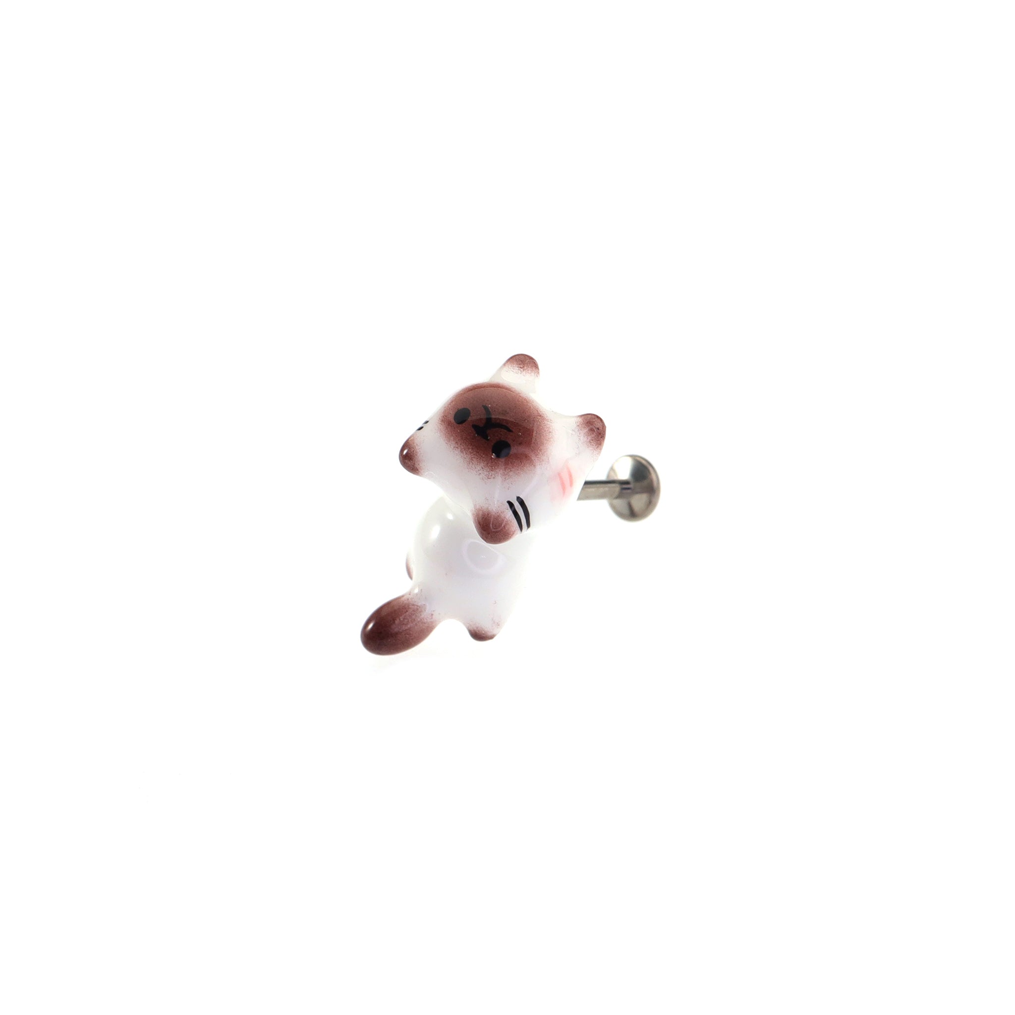 Kitten Titanium Helix Studs