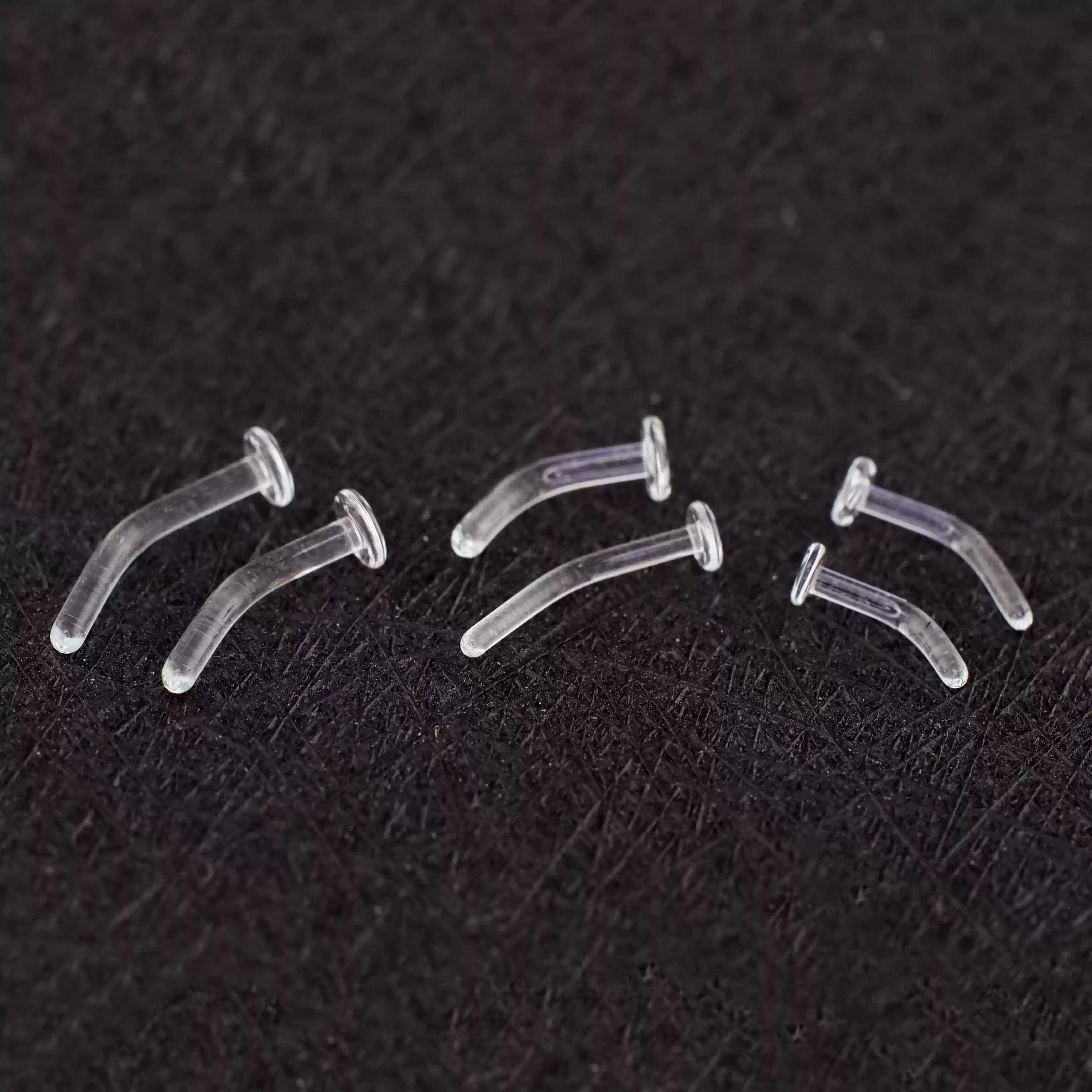 6PCS U-shaped 14G Glass needle invisible rod puncture nail Set