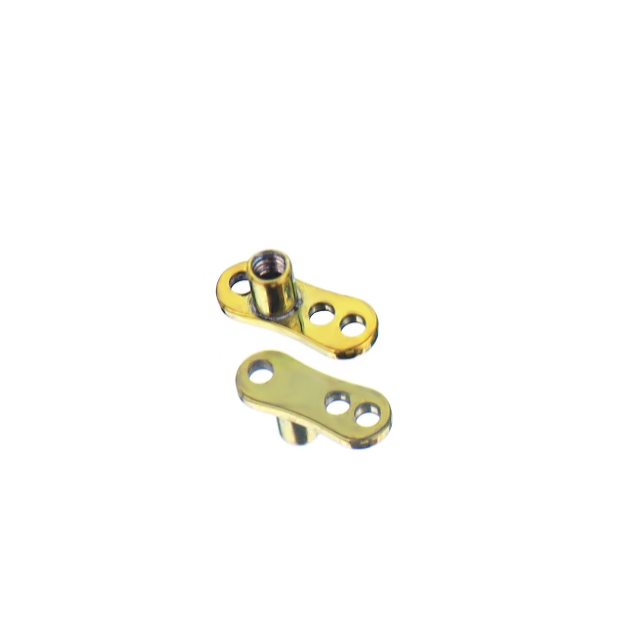 Titanium Bar Style Dermal Anchor Base