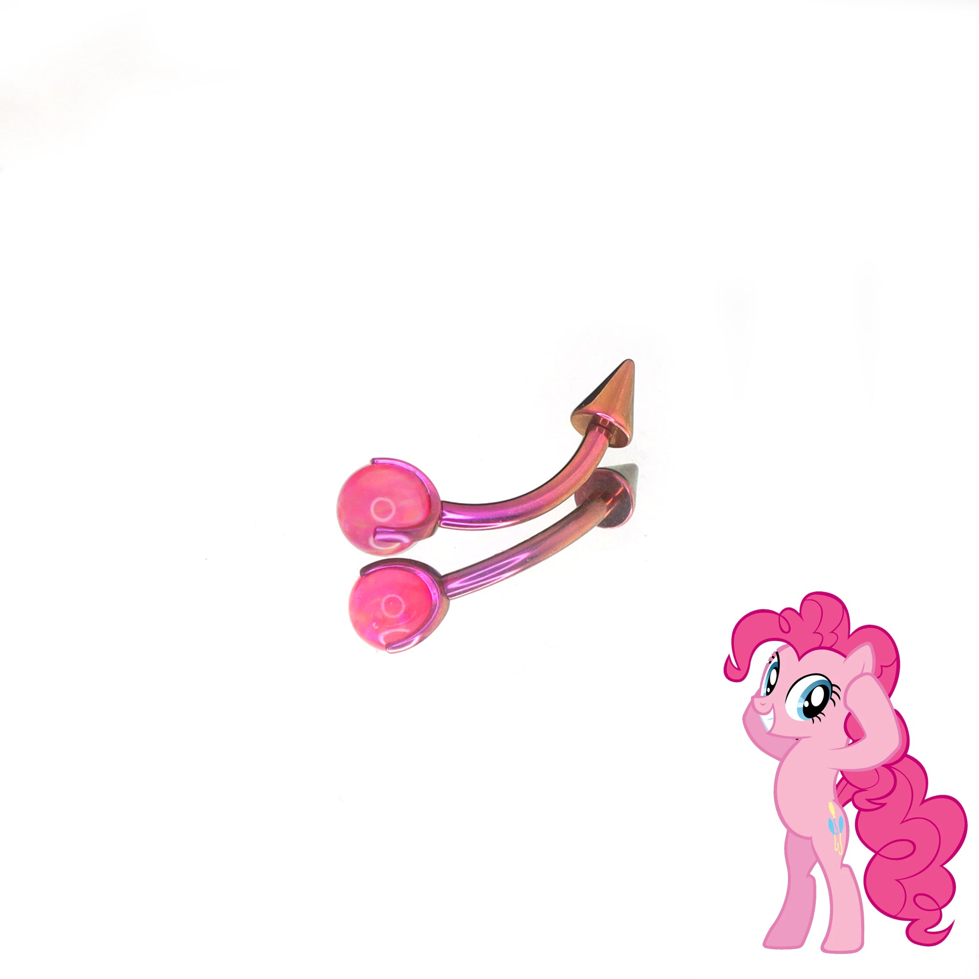 MLP  Titanium Opal Rook - eyebrow