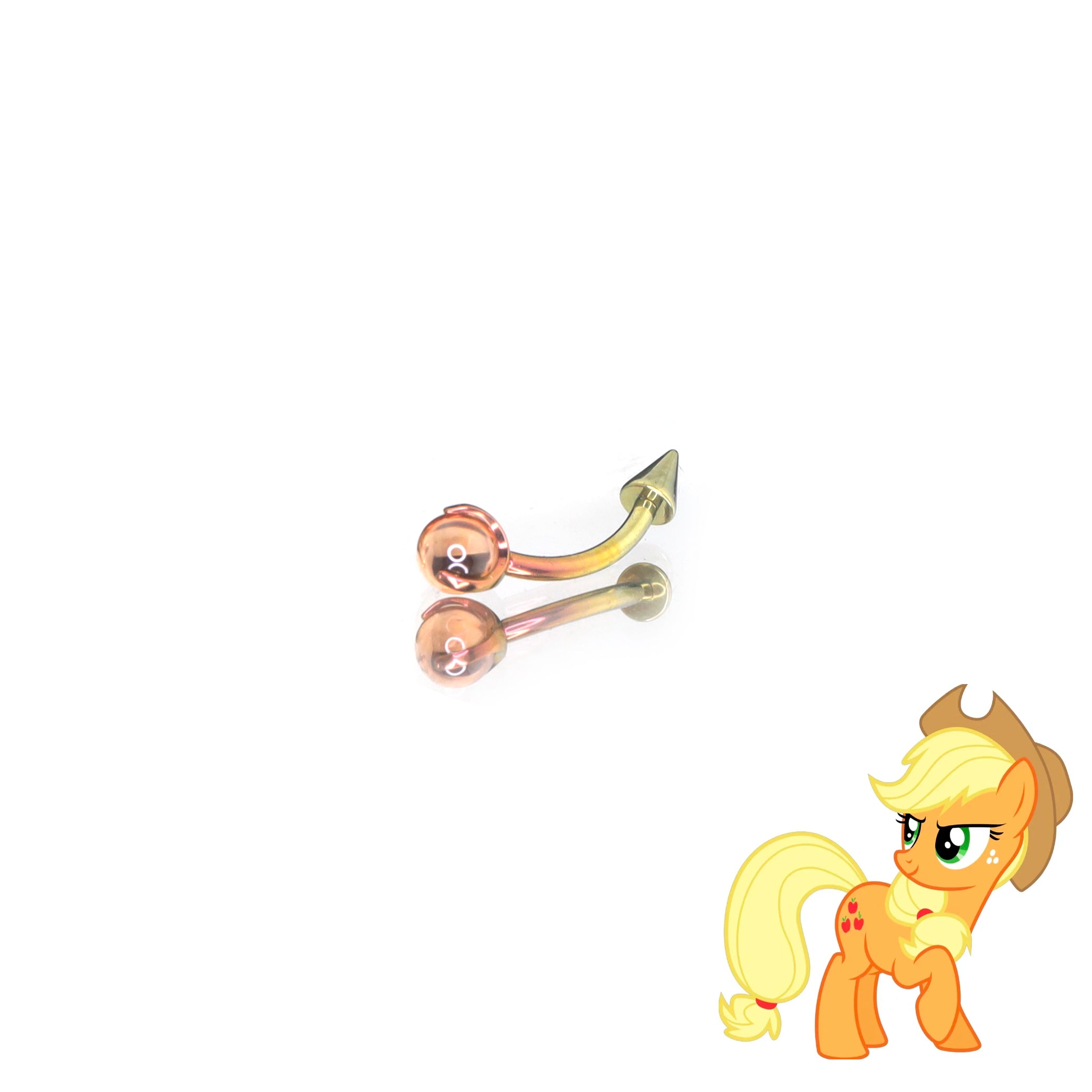 MLP  Titanium Opal Rook - eyebrow