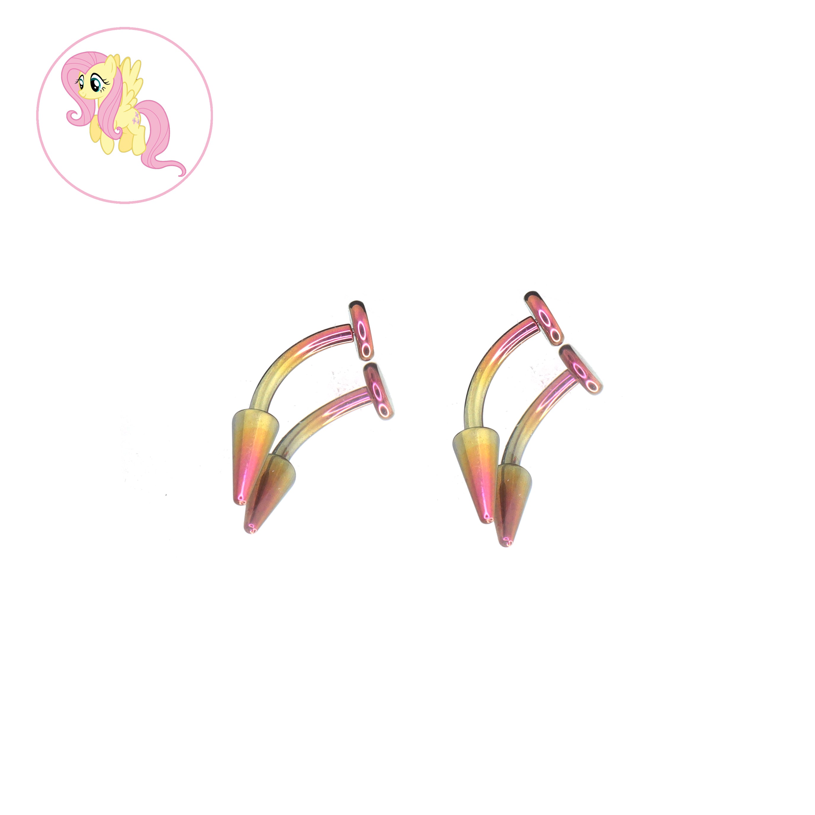 MLP  Titanium Rook - eyebrow