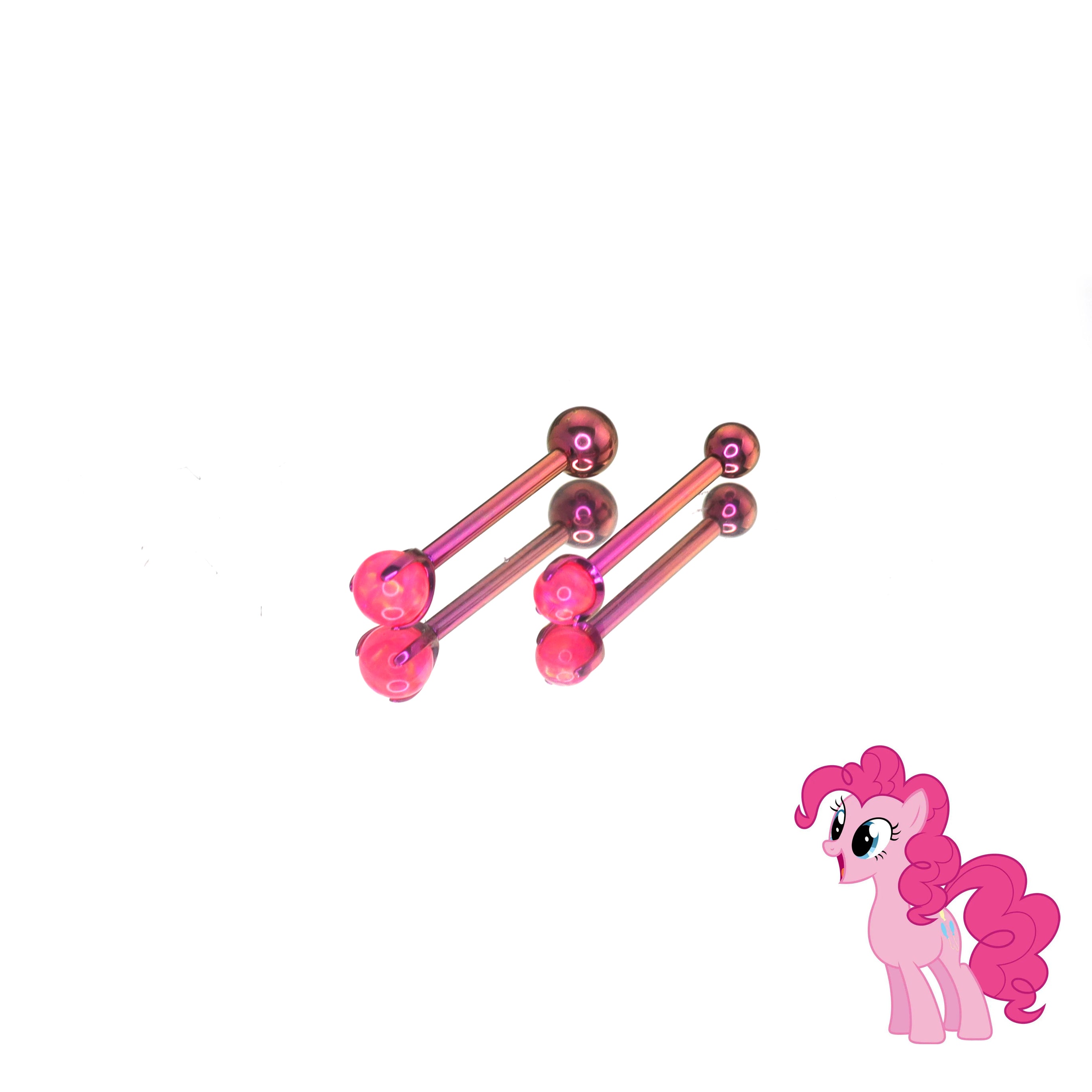 MLP  Opal CZ  Barbell - Tongue