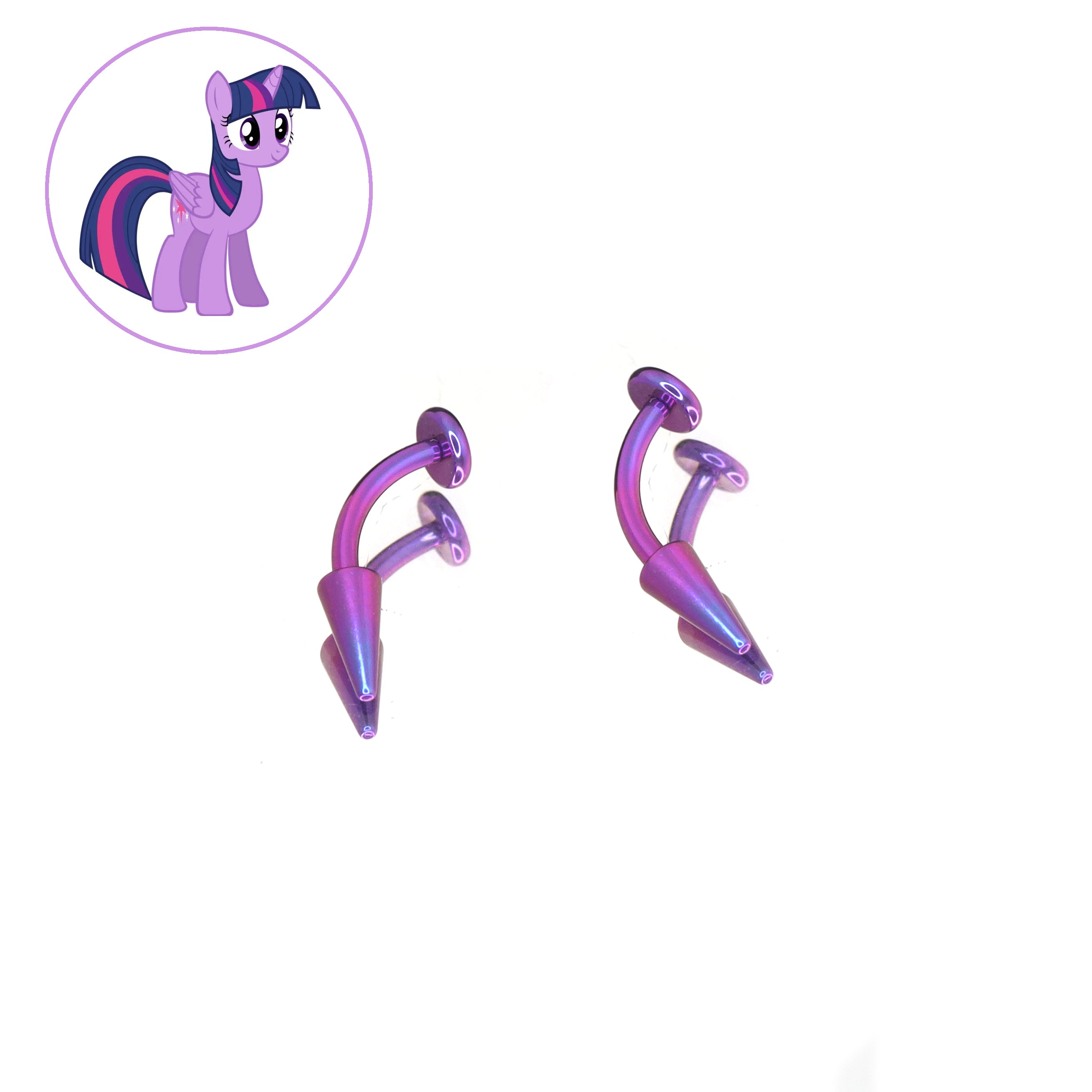 MLP  Titanium Rook - eyebrow