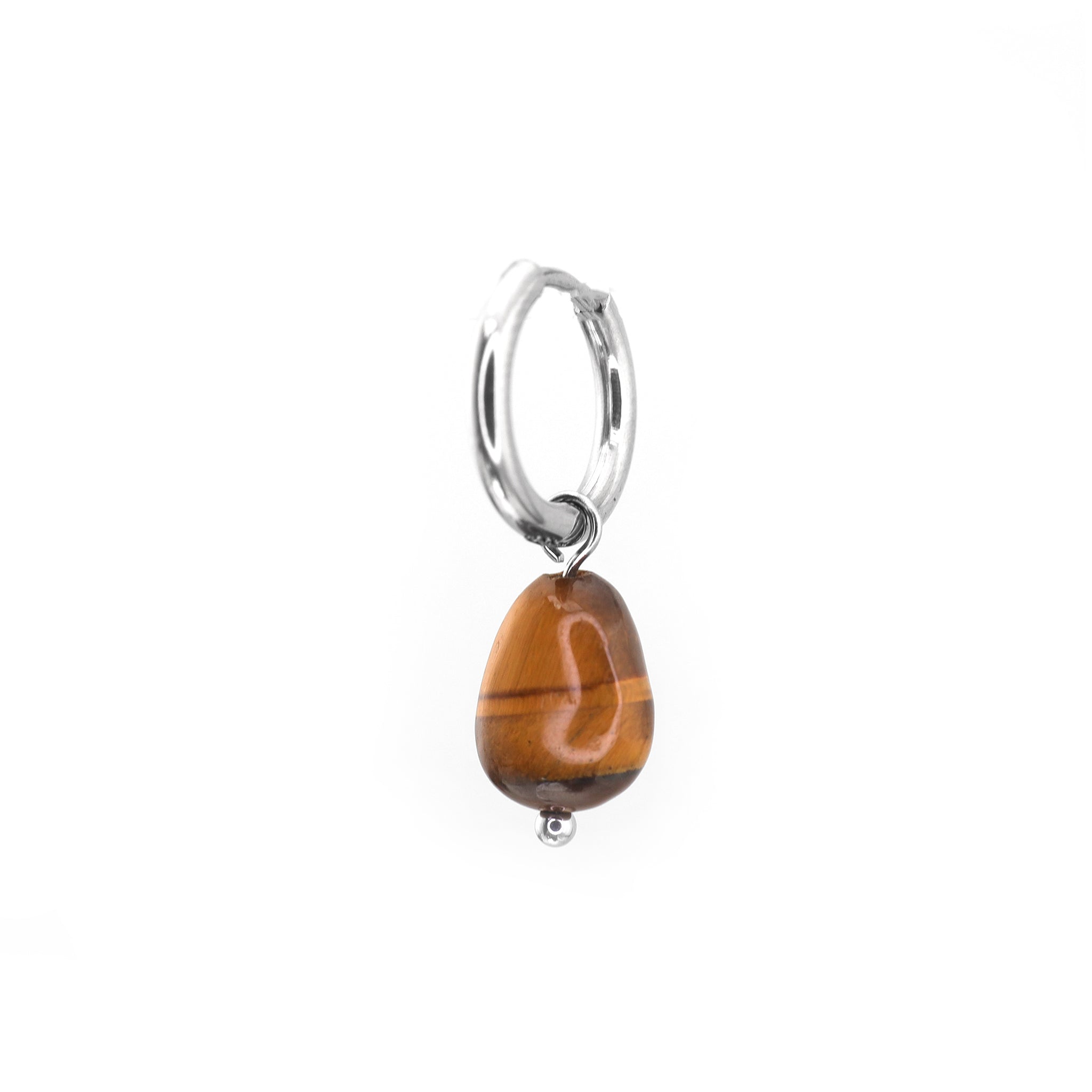 Wood Grain Minimalist stainless steel Pendant Earring ph1