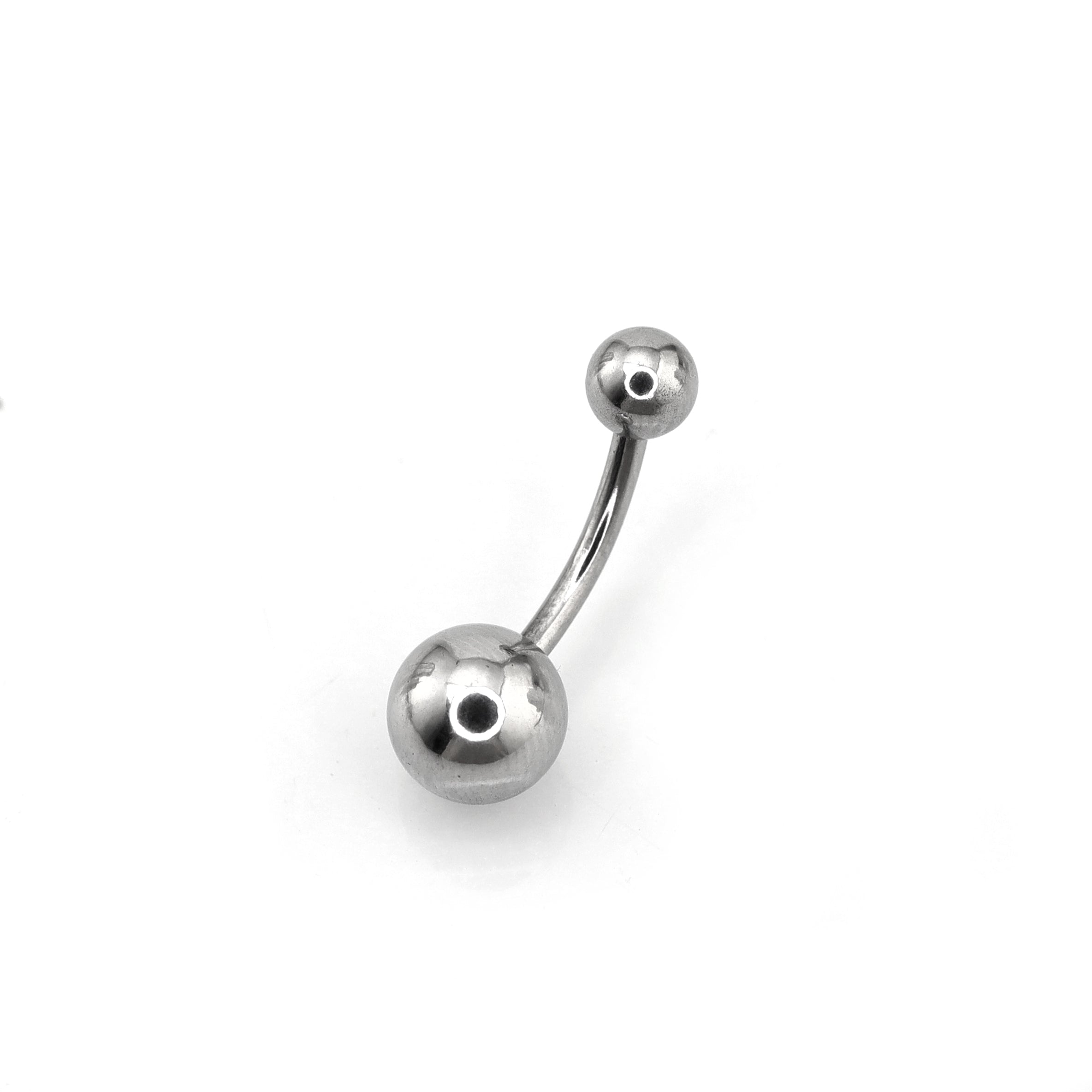 6PCS Ball Stainless steel Basic Belly Rings Set