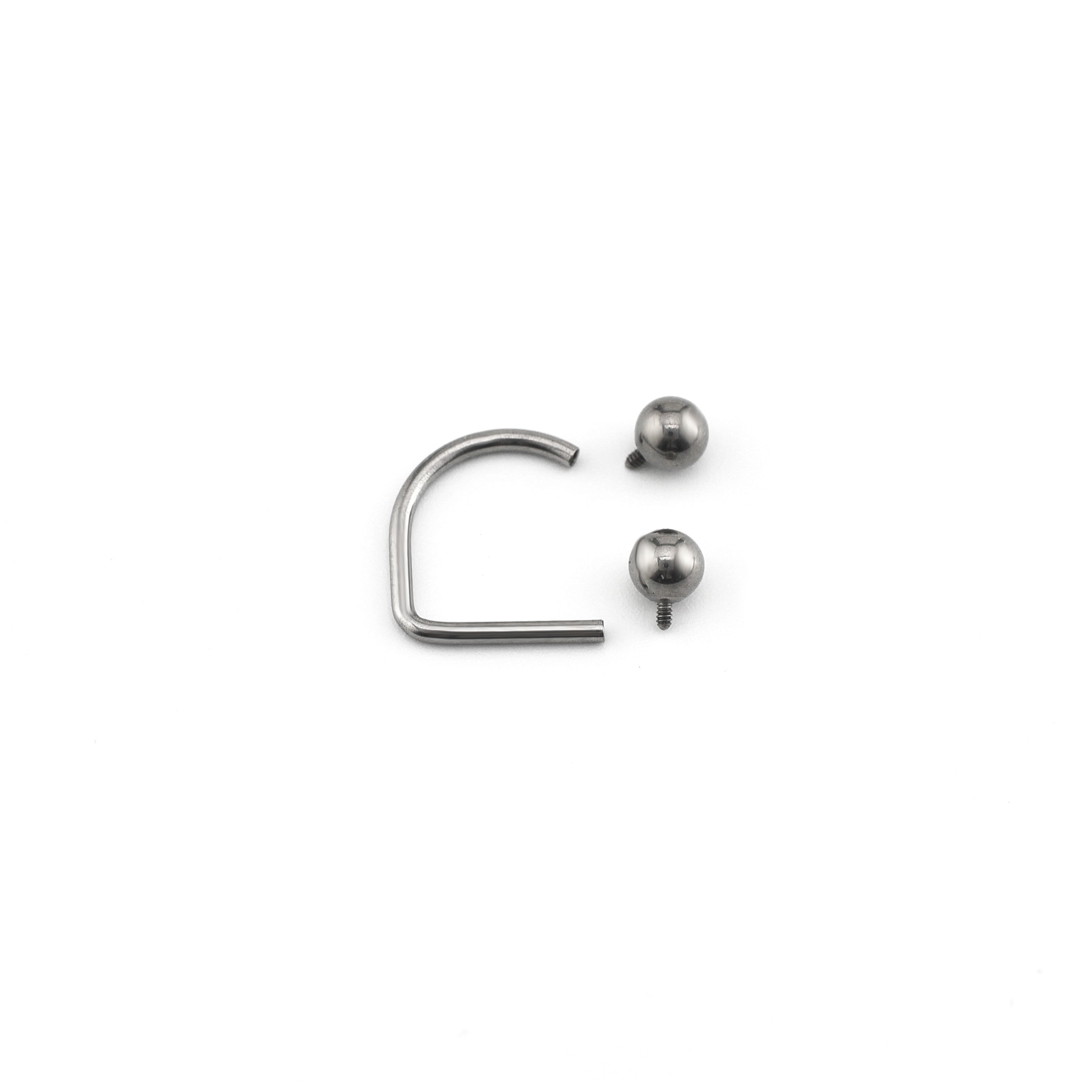 Classic Internally Threaded Titanium U-Ring