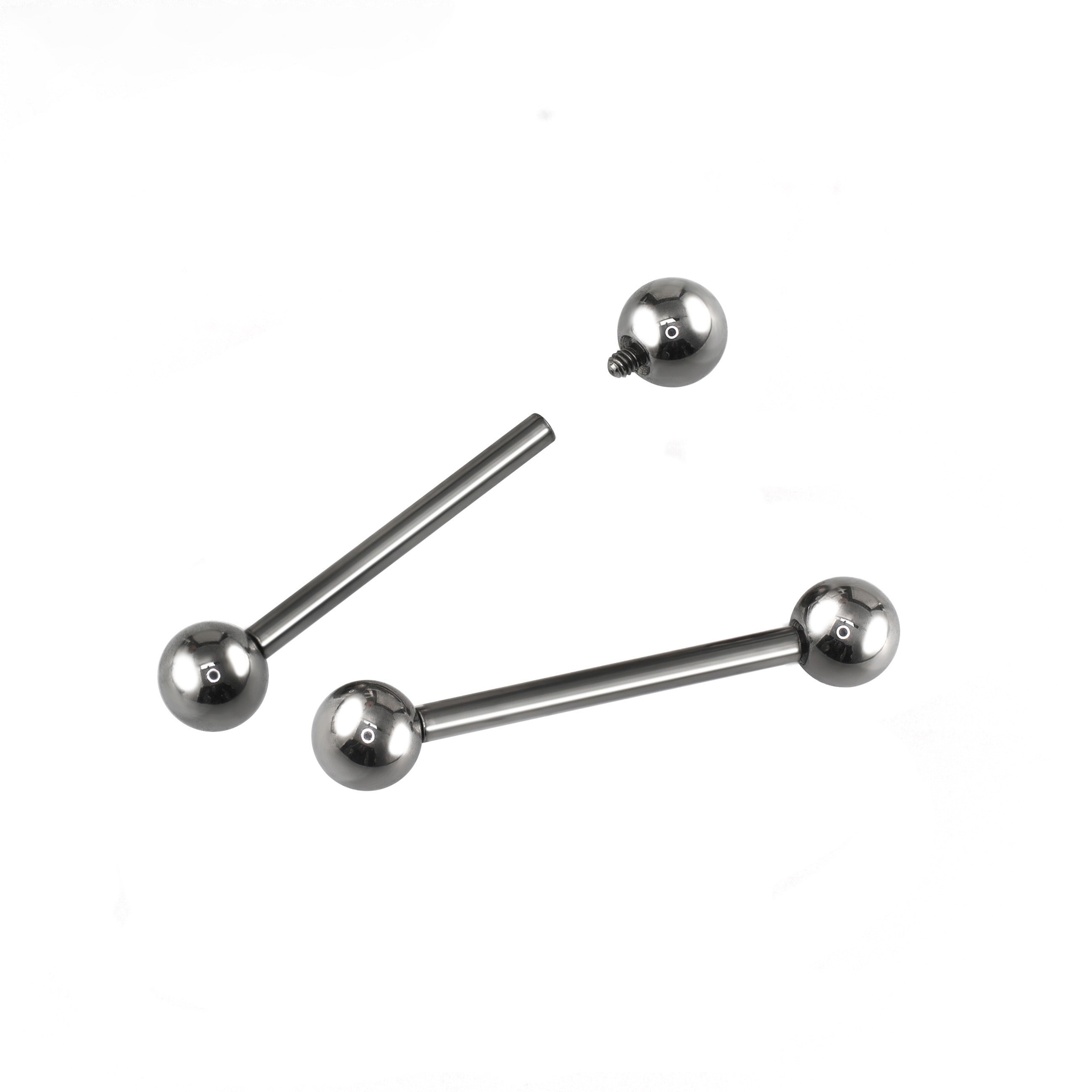 Classic Internally Threaded Titanium barbell studs