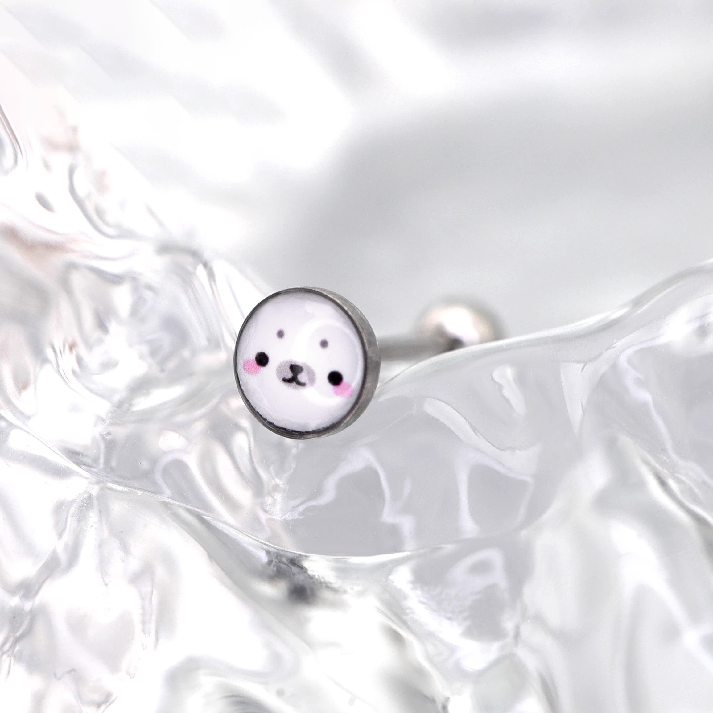 Dolphin Pup Resin tongue nail