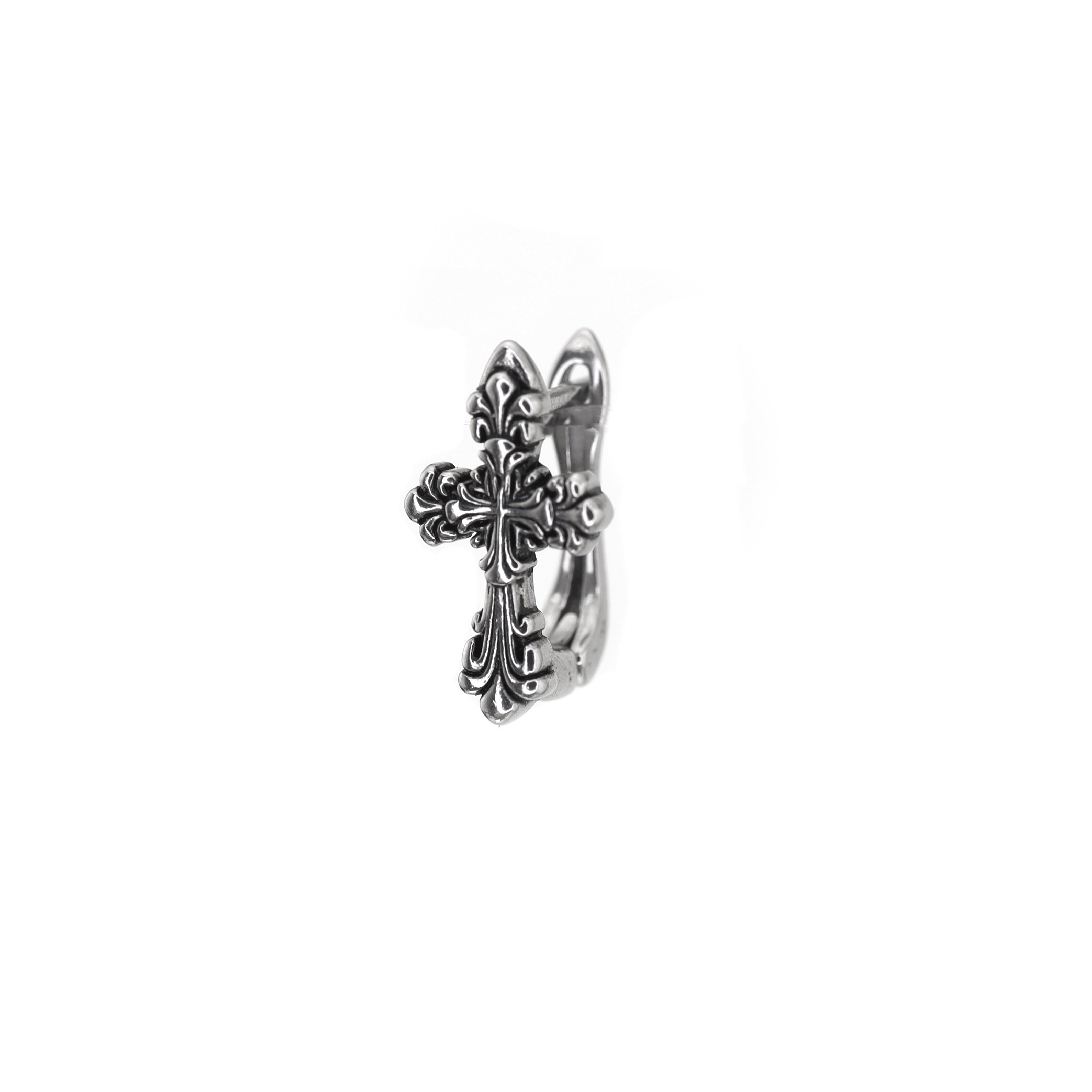 Gothic Cross stainless steel Ear Stud ph1